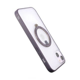 Rvelon iPhone 14 Plus Cover Roterbart MagSafe Stativ Lilla