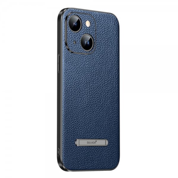 Sulada iPhone 14 Plus Cover med Stativ Blå