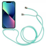 iPhone 14 Plus Cover med strop Grøn