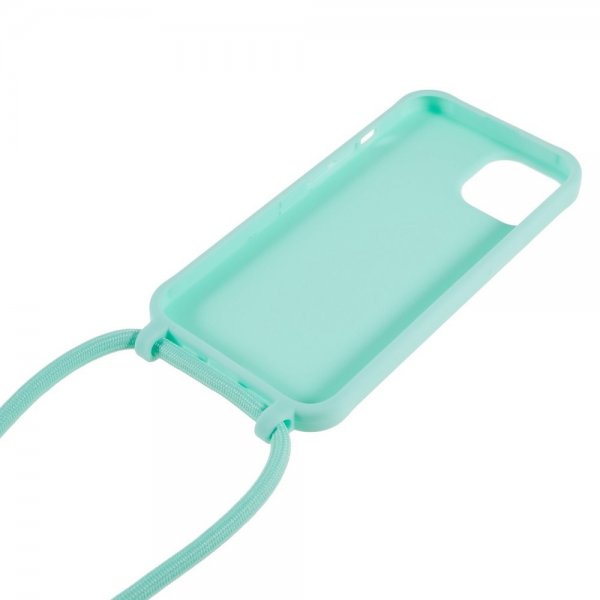 iPhone 14 Plus Cover med strop Grøn
