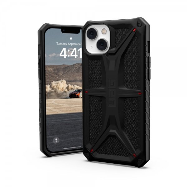 Urban Armor Gear (UAG) iPhone 14 Plus Cover Monarch Kevlar Black
