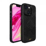 LAUT iPhone 14 Plus Cover Motif MagSafe Black Lines