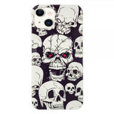 iPhone 14 Plus Cover Motiv Dødningehoveder