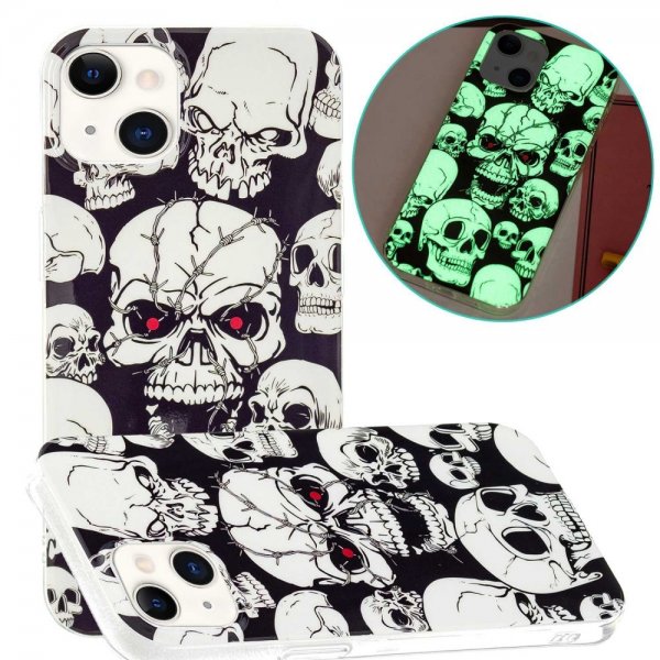 iPhone 14 Plus Cover Motiv Dødningehoveder