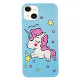 iPhone 14 Plus Cover Motiv Enhjørning