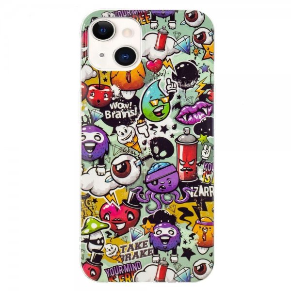 iPhone 14 Plus Cover Motiv Graffiti