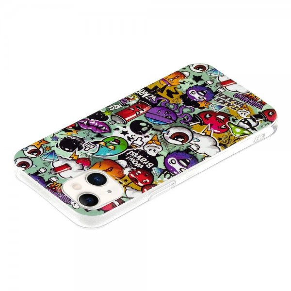 iPhone 14 Plus Cover Motiv Graffiti