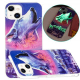iPhone 14 Plus Cover Motiv Hylende Ulv