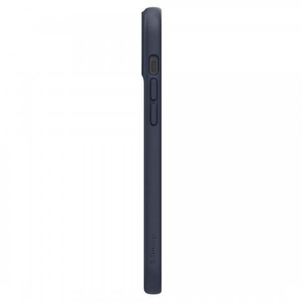 Caseology iPhone 14 Plus Cover med Skærmbeskyttelse Nano Pop 360 Blueberry Navy