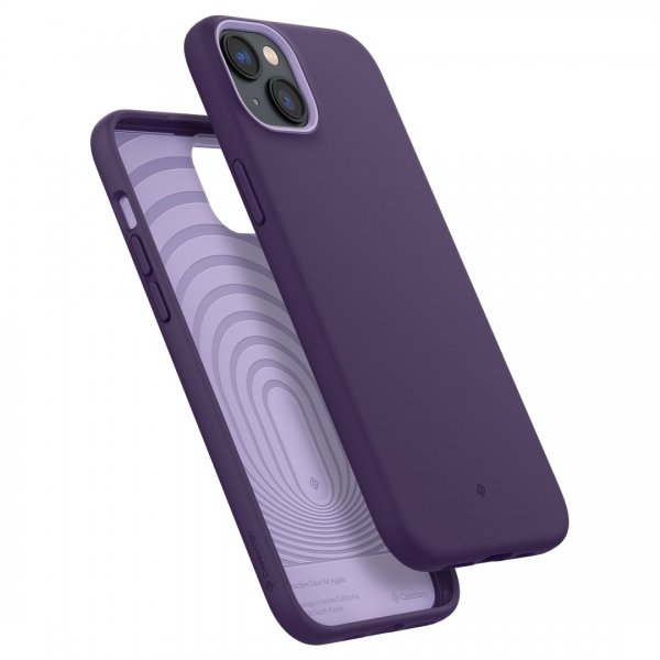 Caseology iPhone 14 Plus Cover med Skærmbeskyttelse Nano Pop 360 Grape Purple