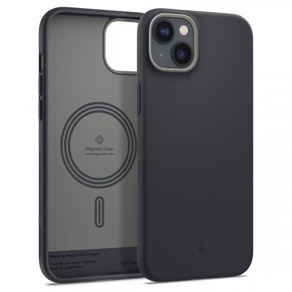Caseology iPhone 14 Plus Cover Nano Pop Mag Black Sesame