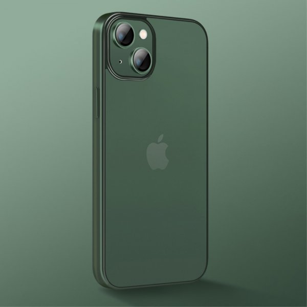 X-Level iPhone 14 Plus Cover Nature Color Series Grøn