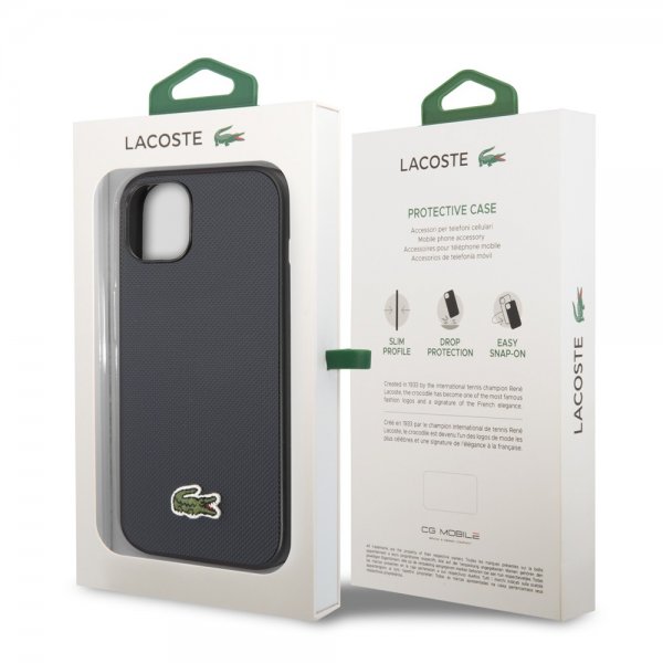 Lacoste iPhone 14 Plus Cover Petit Pique Logo Blå