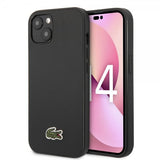Lacoste iPhone 14 Plus Cover Petit Pique Logo Sort
