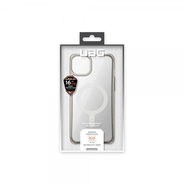 Urban Armor Gear (UAG) iPhone 14 Plus Cover Plyo MagSafe Ash