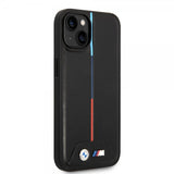 BMW iPhone 14 Plus Cover Quilted Sort