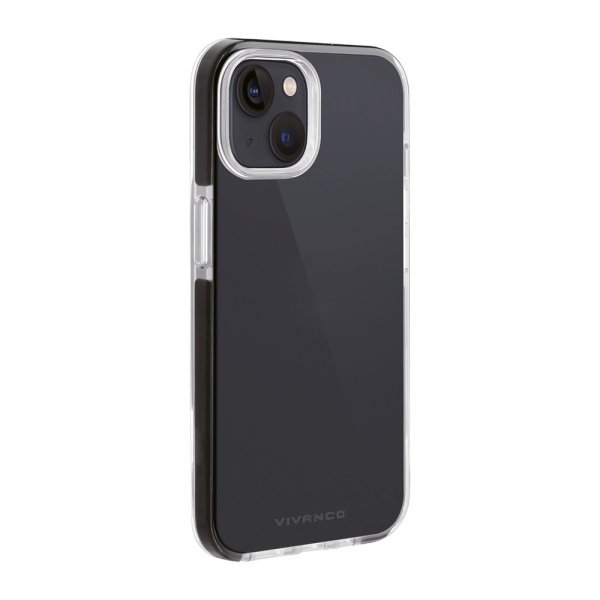 Vivanco iPhone 14 Plus Cover Rock Solid Sort Klar