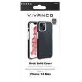 Vivanco iPhone 14 Plus Cover Rock Solid Sort Klar
