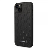 Karl Lagerfeld iPhone 14 Plus Cover Saffiano Monogram Sort