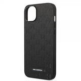 Karl Lagerfeld iPhone 14 Plus Cover Saffiano Monogram Sort