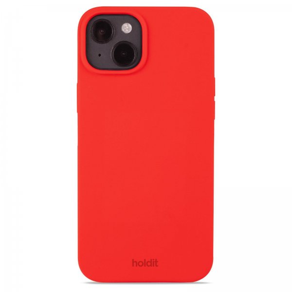 holdit iPhone 14 Plus Cover Silikone Chili Red