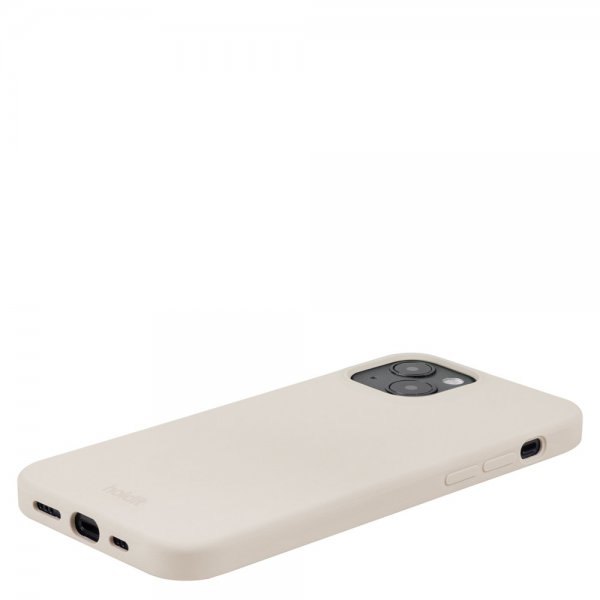 holdit iPhone 14 Plus Cover Silikone Light Beige