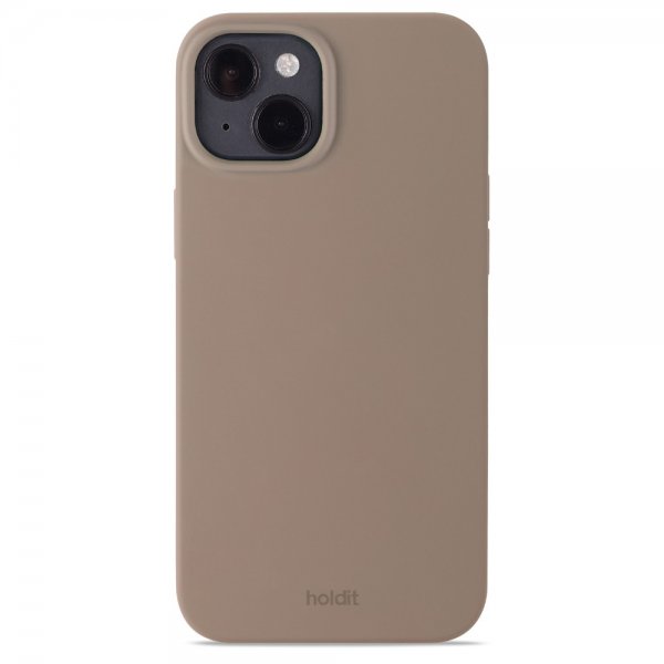 holdit iPhone 14 Plus Cover Silikone Mocha Brown