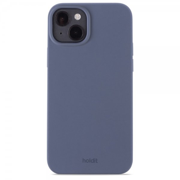 holdit iPhone 14 Plus Cover Silikone Pacific Blue