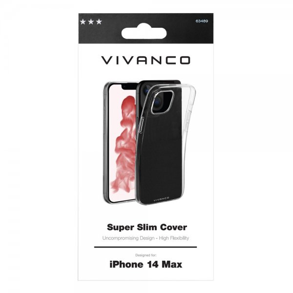 Vivanco iPhone 14 Plus Cover Slim TPU Transparent