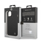Mercedes Benz iPhone 14 Plus Cover Star Pattern Sort