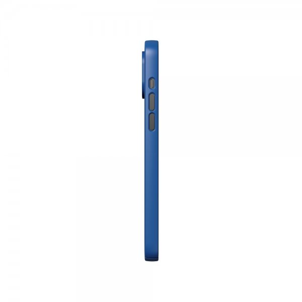 Nudient iPhone 14 Plus Cover Thin Case Blueprint Blue