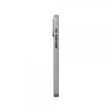 Nudient iPhone 14 Plus Cover Thin Case MagSafe Concrete Grey