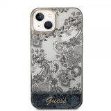 Guess iPhone 14 Plus Cover Toile de Jouy Grå