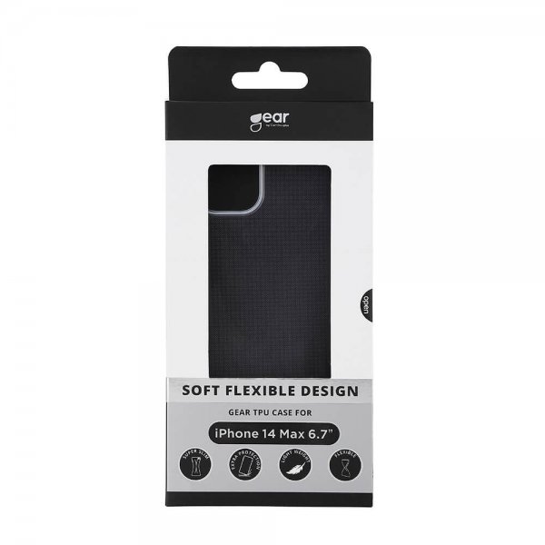 Gear iPhone 14 Plus Cover TPU Case Transparent