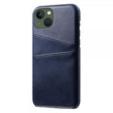 iPhone 14 Plus Cover To Kortlommer Blå