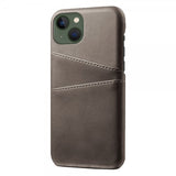 iPhone 14 Plus Cover To Kortlommer Grå