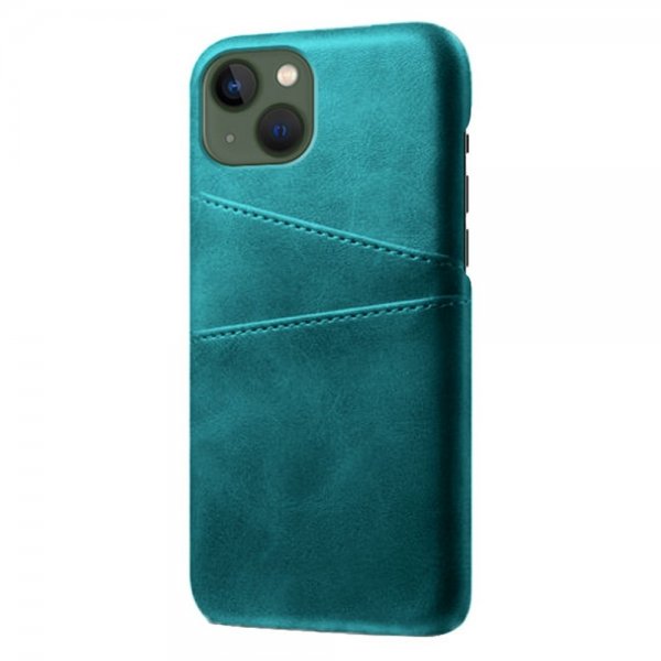 iPhone 14 Plus Cover To Kortlommer Grøn