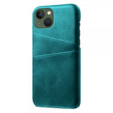 iPhone 14 Plus Cover To Kortlommer Grøn