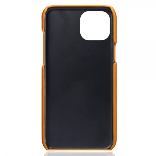iPhone 14 Plus Cover To Kortlommer Lysebrun