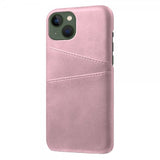 iPhone 14 Plus Cover To Kortlommer Rosaguld
