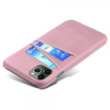 iPhone 14 Plus Cover To Kortlommer Rosaguld