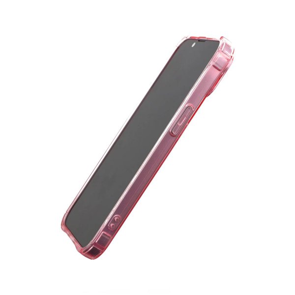 iPhone 14 Plus Cover Kortholder Stødsikkert Rosa
