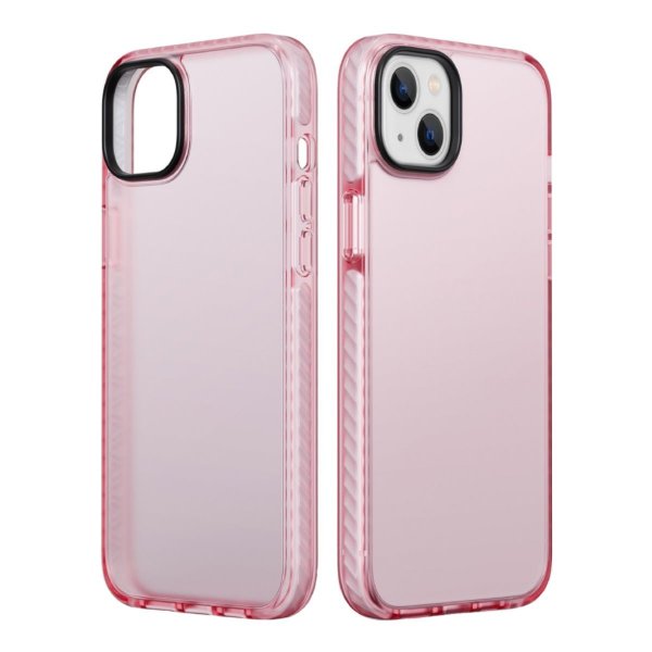 iPhone 14 Plus Cover Stødabsorberende TPU Rosa