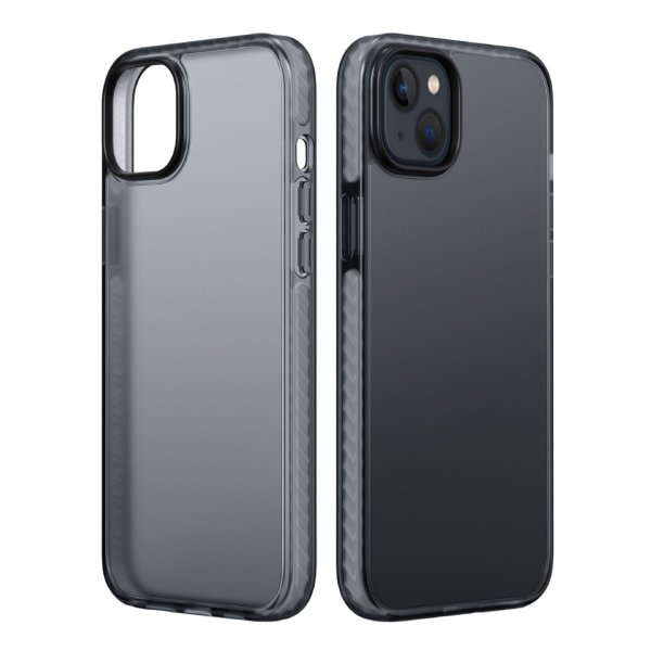 iPhone 14 Plus Cover Stødabsorberende TPU Sort