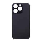 iPhone 14 Pro Bagside Glas med Selvklæbende tape - Lilla