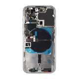iPhone 14 Pro Bagside med Komplet Ramme OEM - Hvid