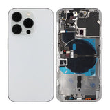 iPhone 14 Pro Bagside med Komplet Ramme OEM - Hvid