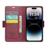 CaseMe iPhone 14 Pro Cover 023-serien Rød