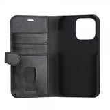 Buffalo iPhone 14 Pro Etui 2-i-1 Aftagelig Pung Sort