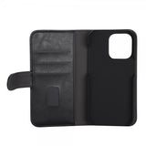 Gear iPhone 14 Pro Max Cover 2-i-1 Aftageligt med 3 Kortrum Sort